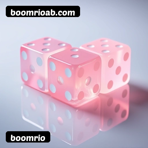 App boomrio para iOS e Android — interface mobile, login biométrico e PIX integrado